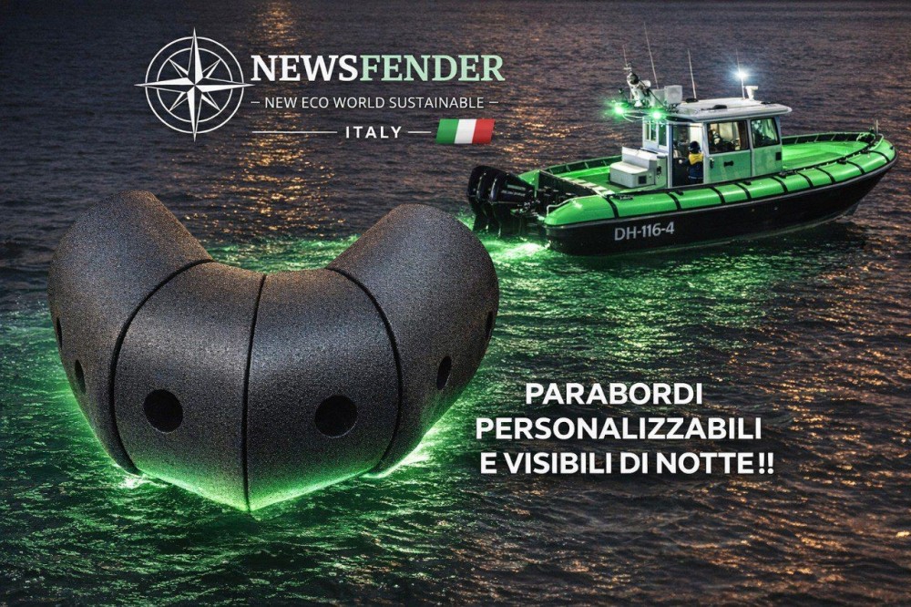 Fender personalizzati ad alte prestazioni — la nuova protezione smart e sostenibile per barche e navi