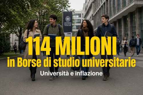 Borse di studio universitarie, Regione Lombardia stanzia oltre 114 milioni per il 2026/2027